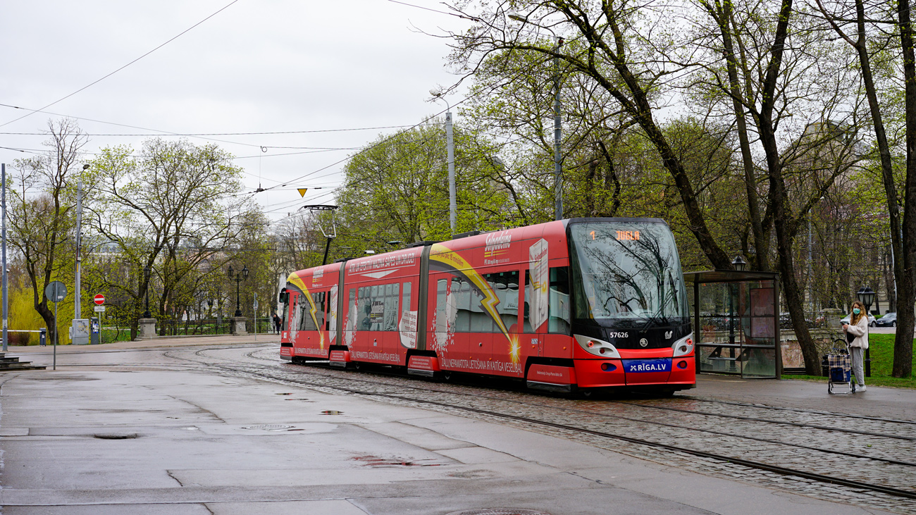 里加, Škoda 15T2 ForCity Alfa Riga # 57626