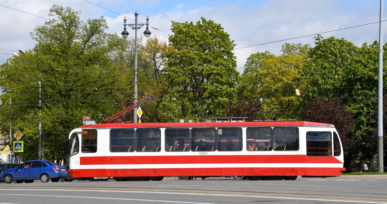 Санкт-Петербург, 71-134А (ЛМ-99АВН) № 1350 Санкт-Петербург, 71-134А (ЛМ-99АВН) № 1350