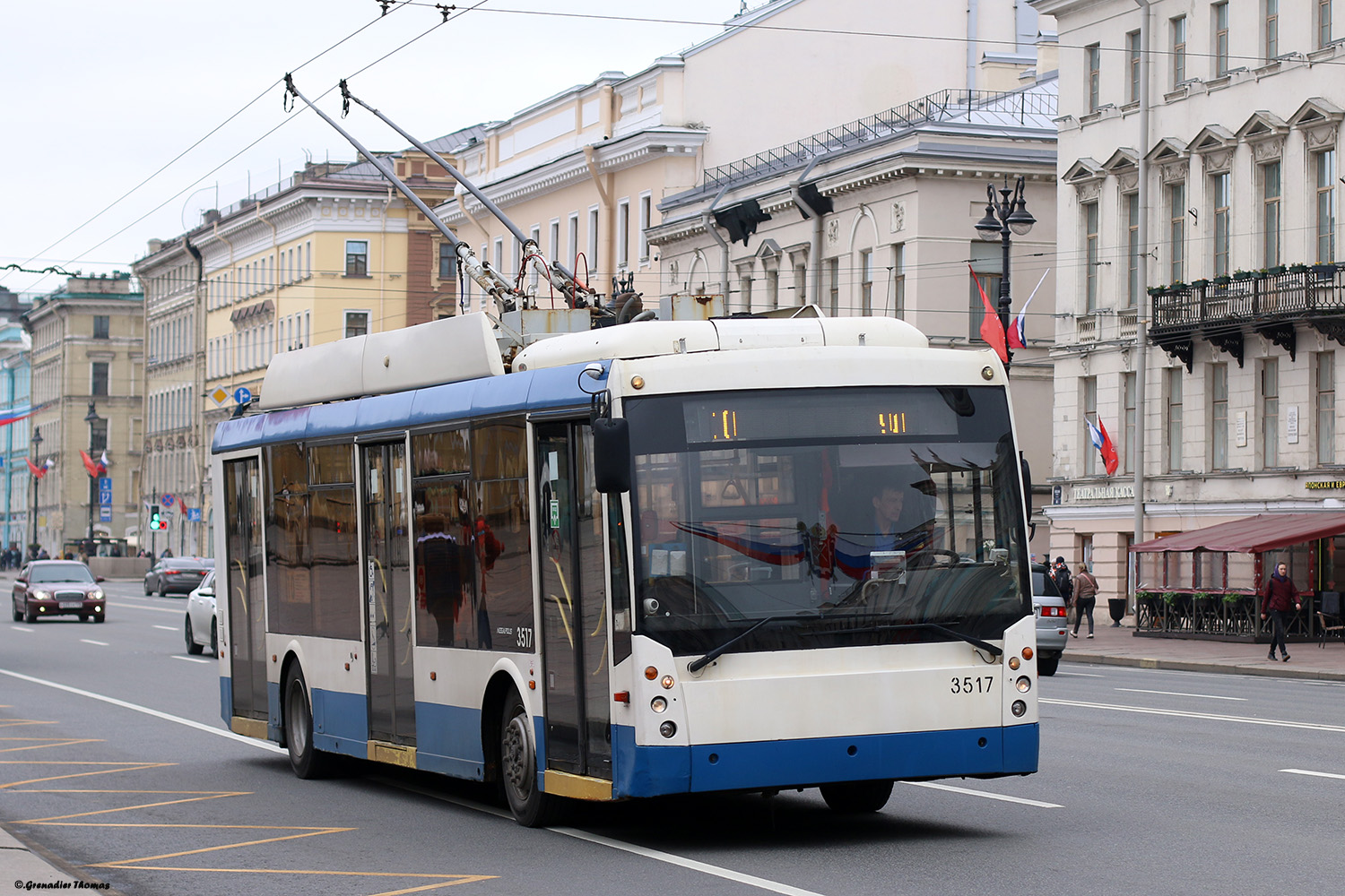 Санкт-Петербург, Тролза-5265.00 «Мегаполис» № 3517