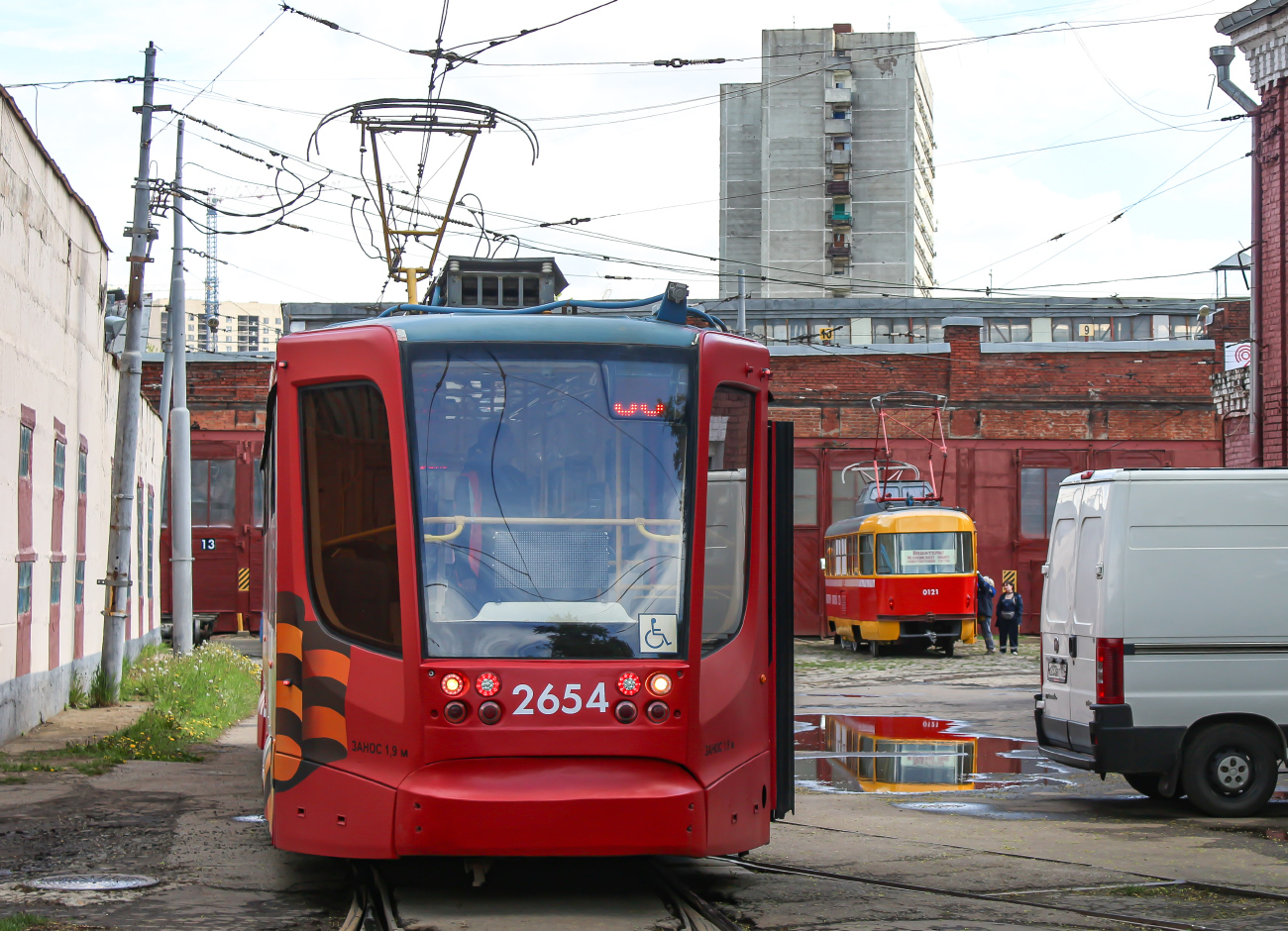 Москва, 71-623-02 № 2654; Москва — Трамвайно-ремонтный завод (ТРЗ)