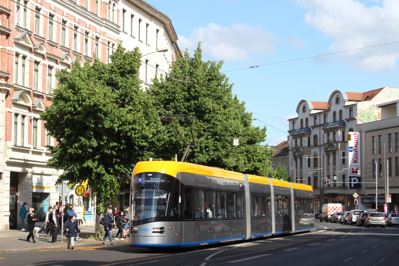 Лейпциг, Solaris Tramino Leipzig (NGT10) № 1058