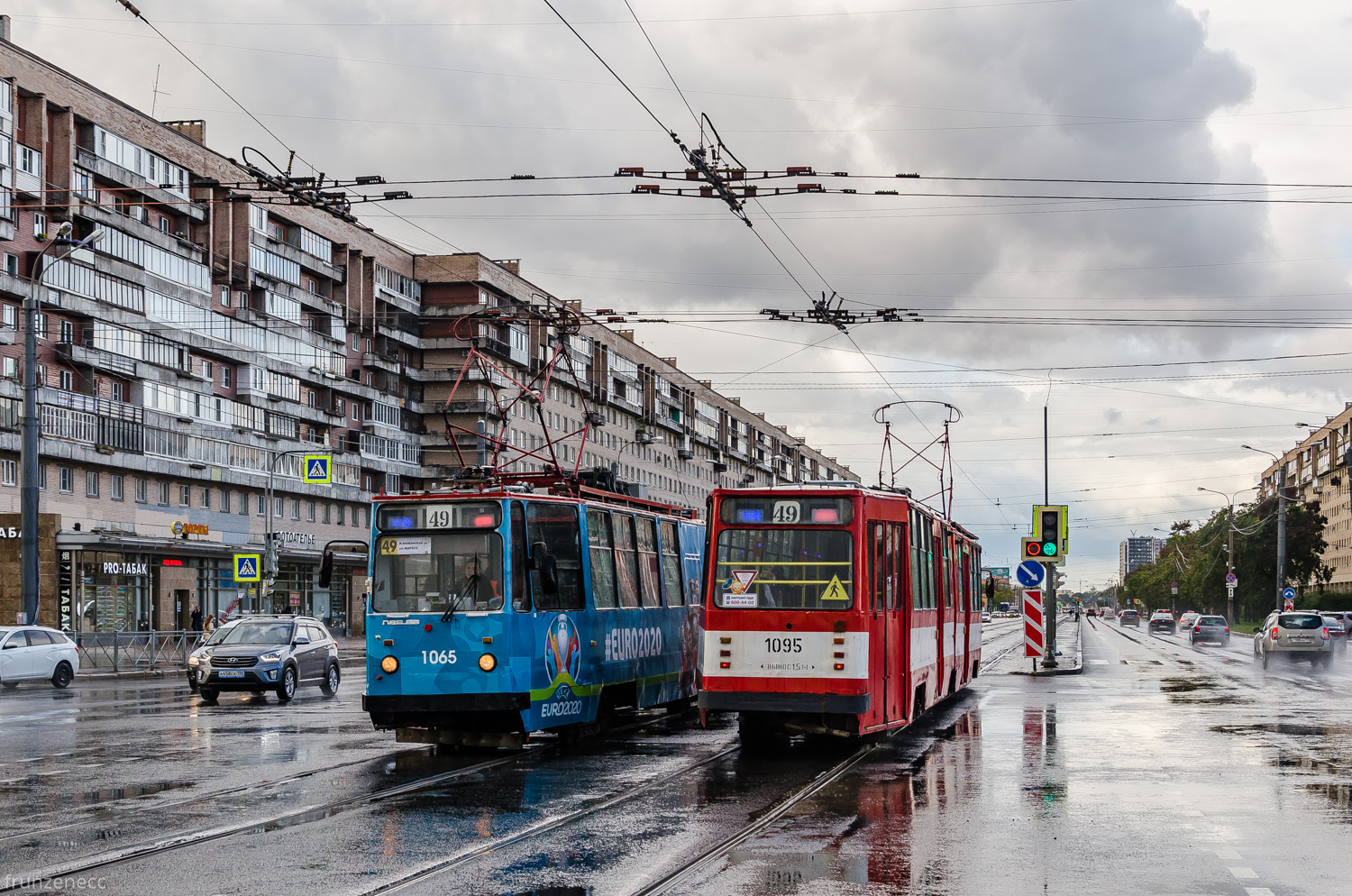 Санкт-Петербург, ЛВС-86К № 1065; Санкт-Петербург, ЛВС-86К № 1095