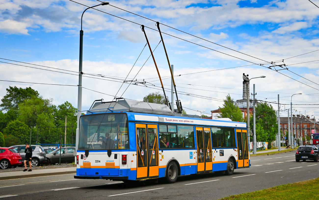 Острава, Škoda 21Tr № 3314