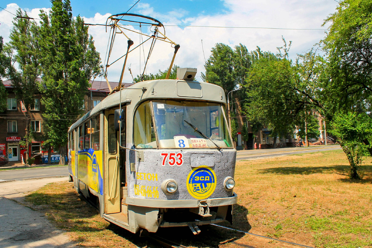 Запорожье, Tatra T3SU № 753
