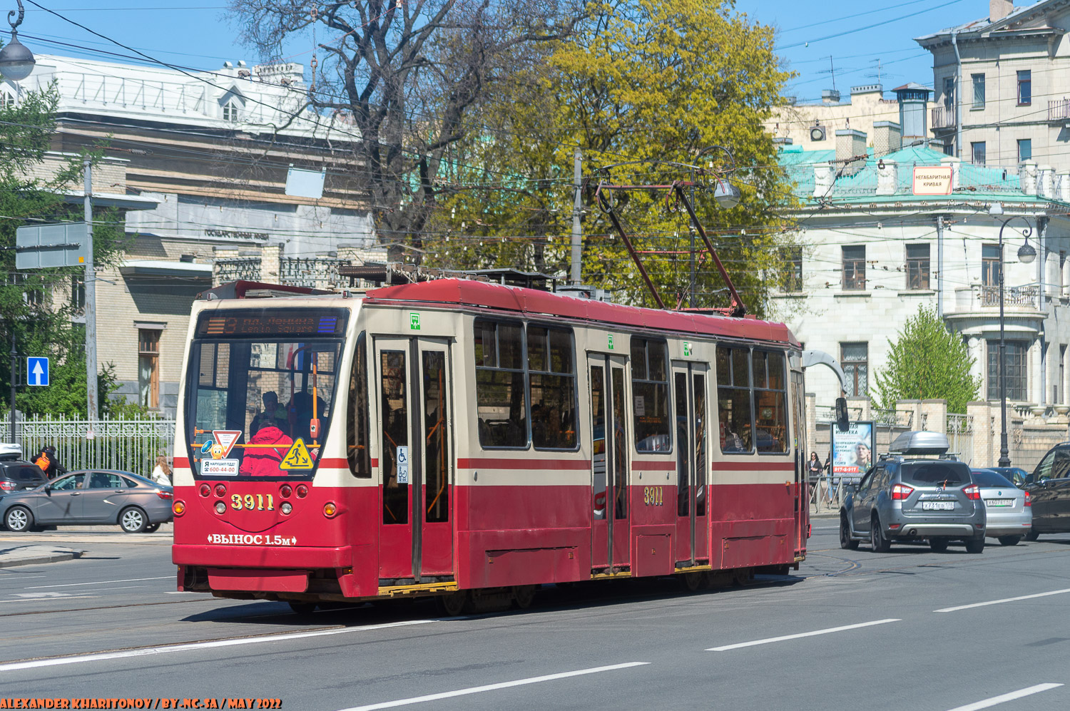 Санкт-Петербург, 71-134А (ЛМ-99АВН) № 3911