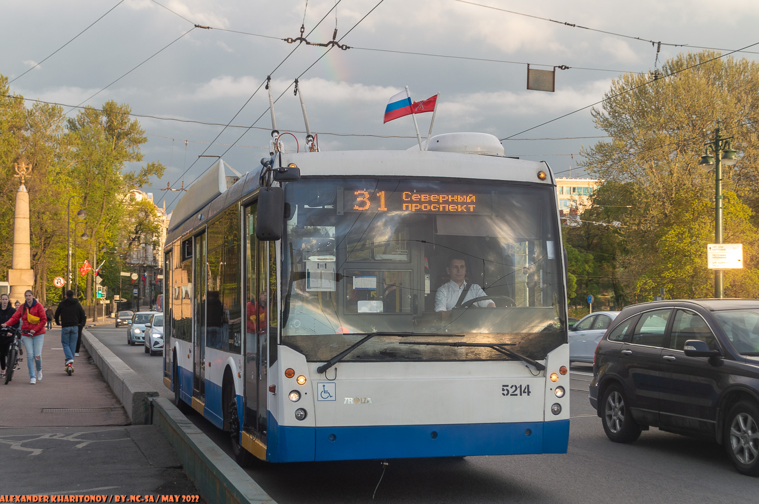 Санкт-Петербург, Тролза-5265.00 «Мегаполис» № 5214