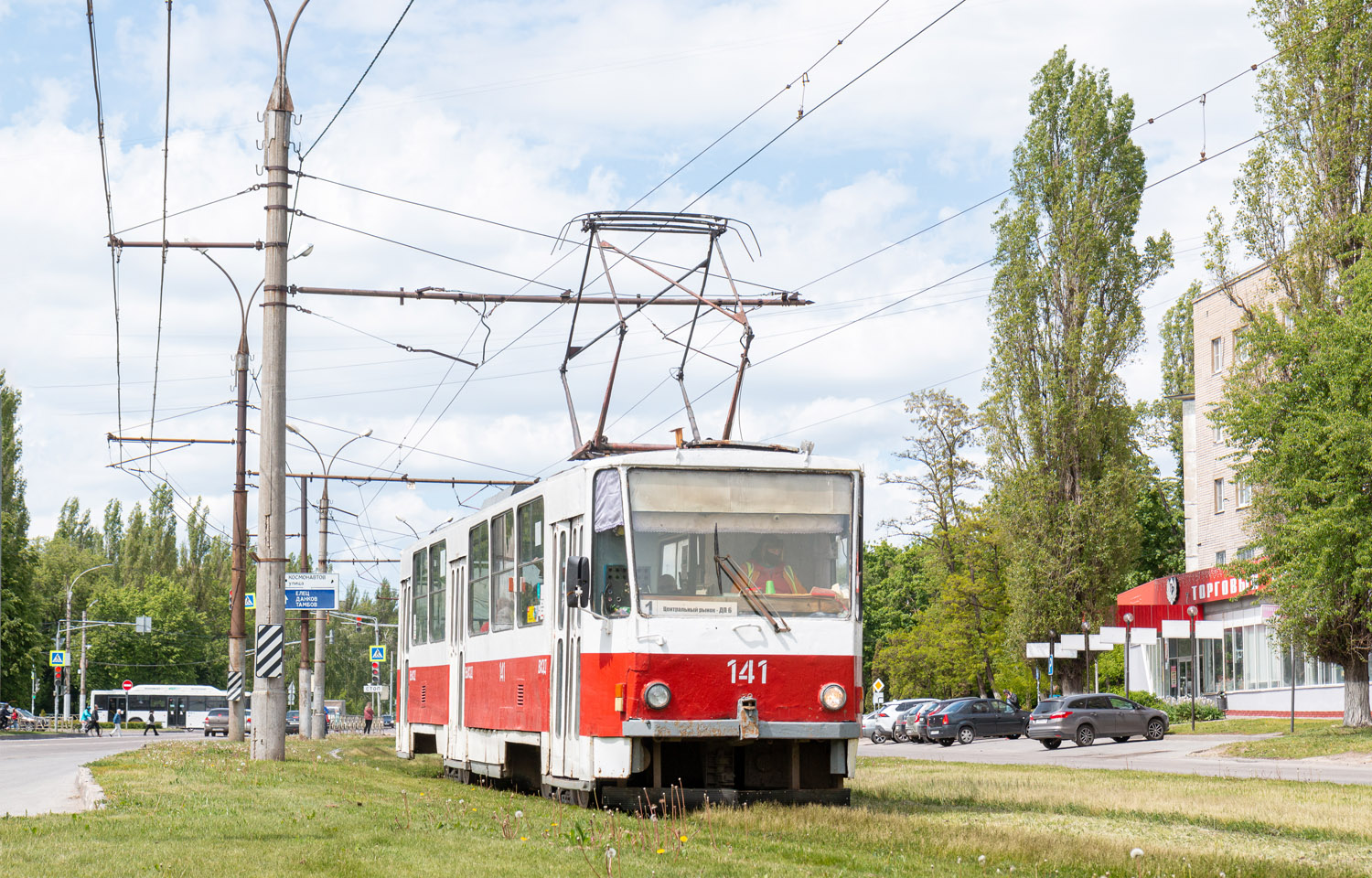 Липецк, Tatra T6B5SU № 141
