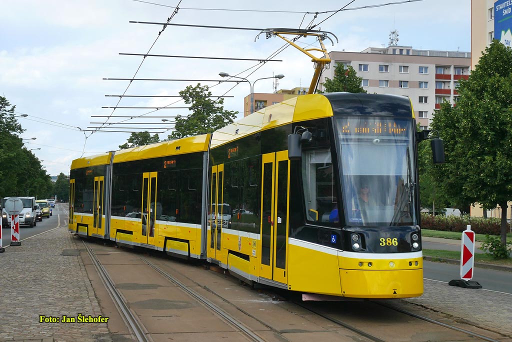 Пльзень, Škoda 40T ForCity Smart № 386