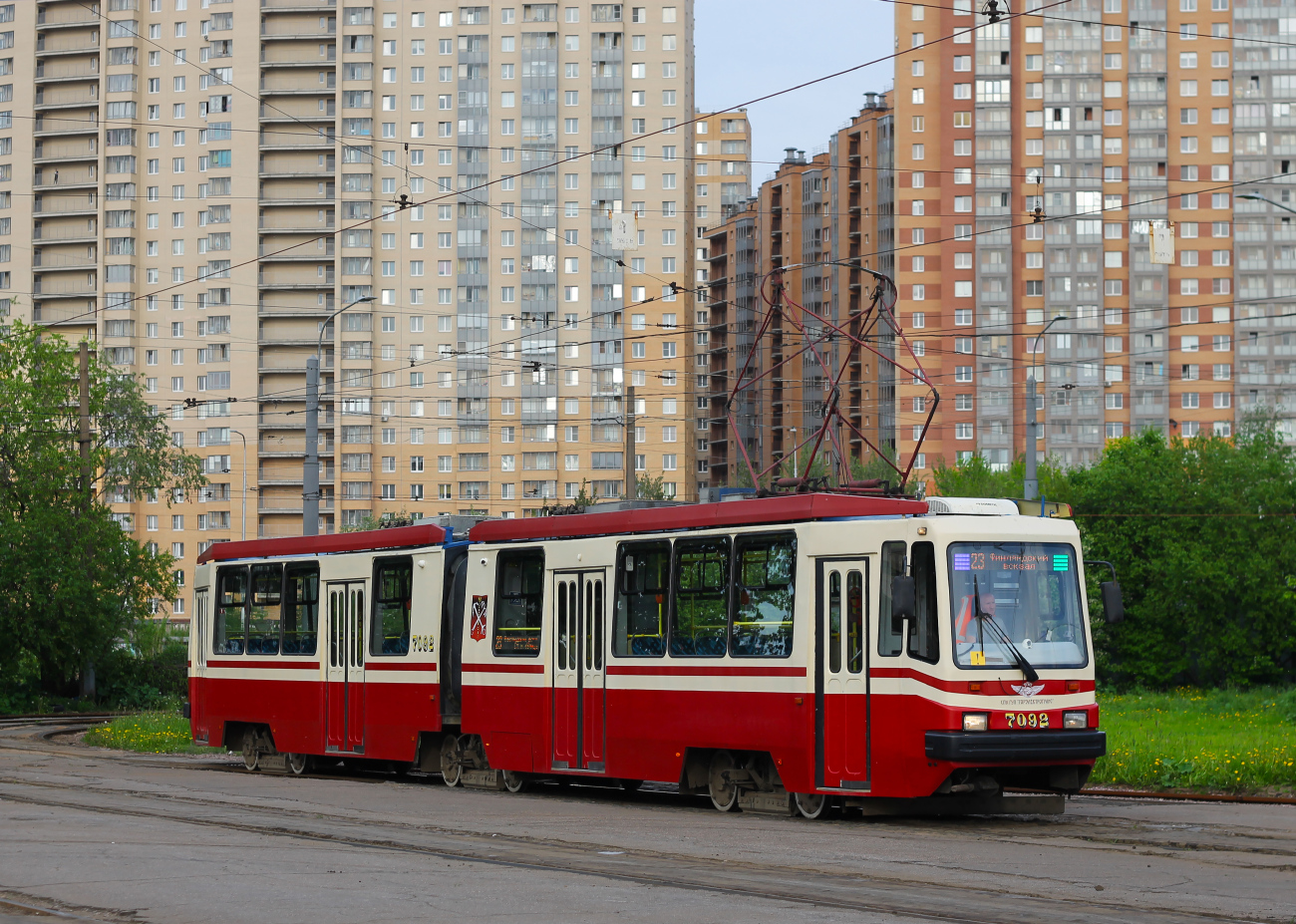 Санкт-Петербург, ЛВС-86М2 № 7092