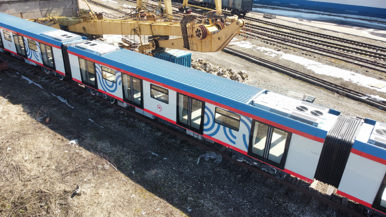 Москва, 81-776 «Москва-2020» № 76391; Мытищи — Новые вагоны для Московского метрополитена