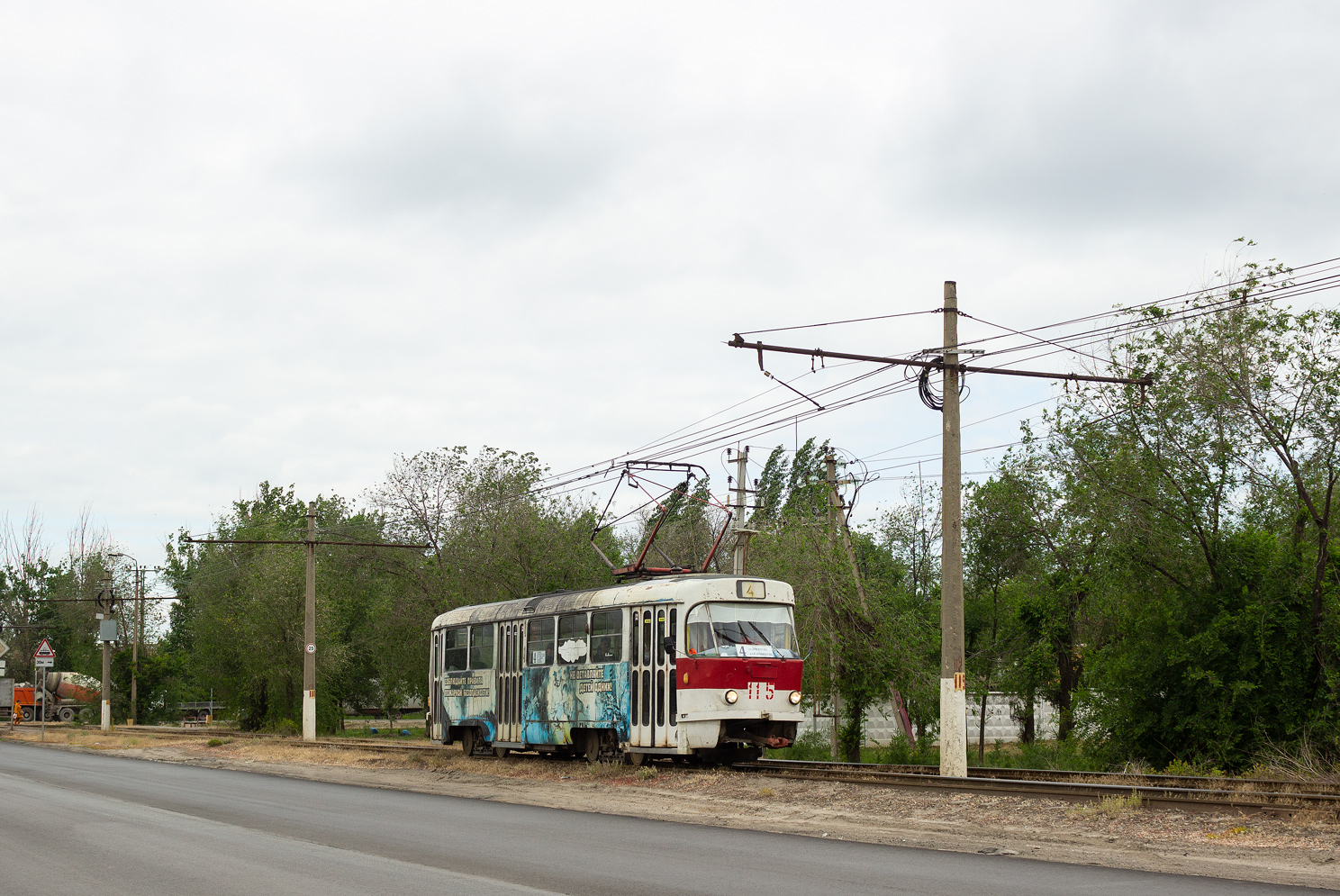 Волжский, Tatra T3SU № 115