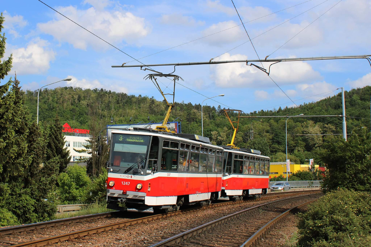 Брно, Tatra T6A5 № 1247