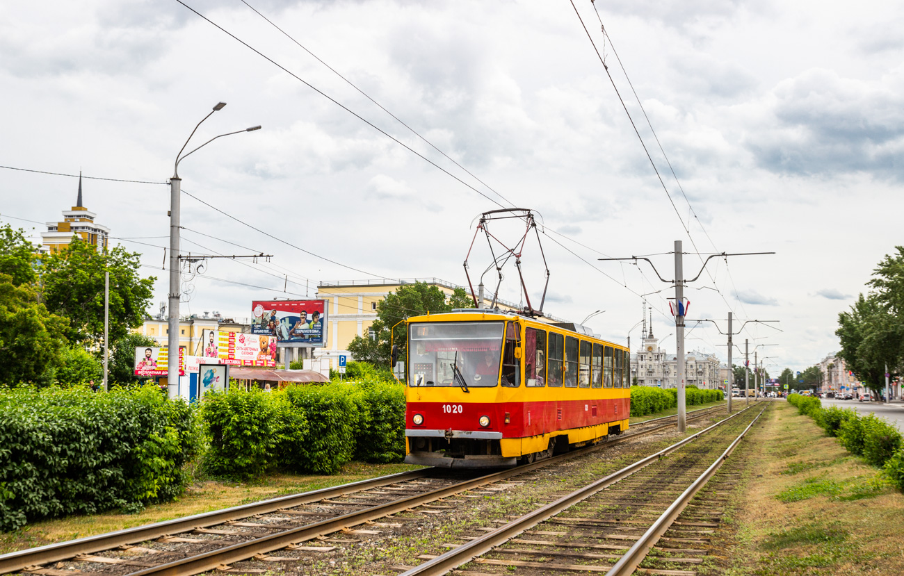 Барнаул, Tatra T6B5SU № 1020