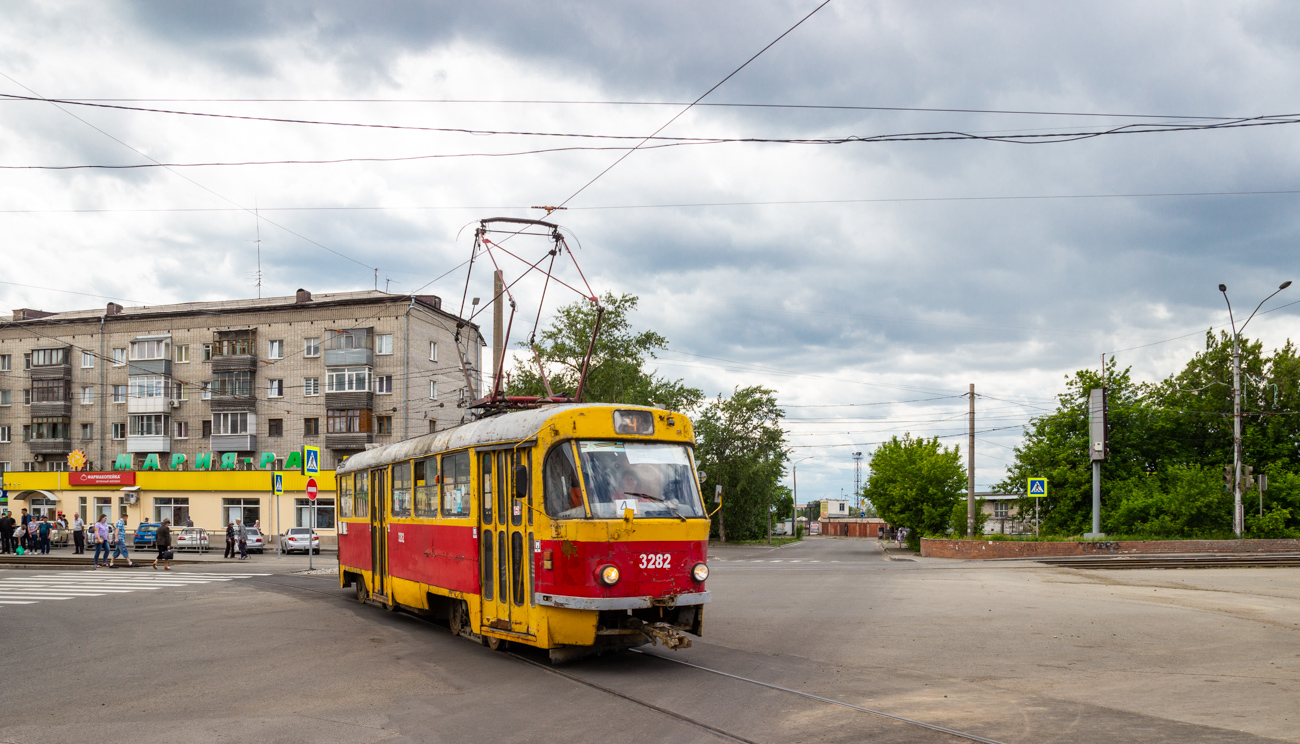 Барнаул, Tatra T3SU № 3282; Барнаул — Капитальный ремонт путепровода по проспекту Ленина — улица Кулагина