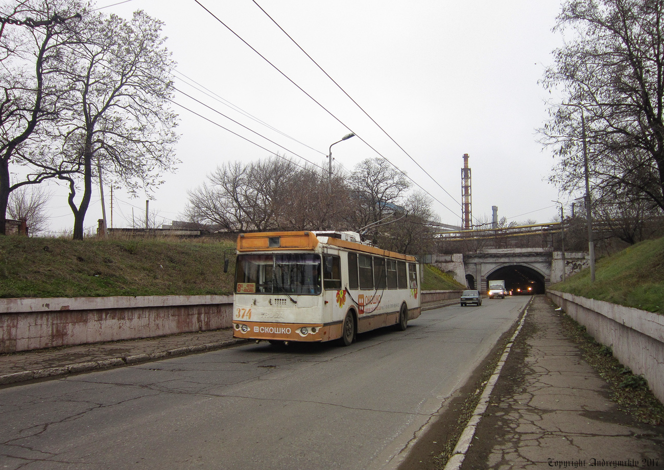 Алчевск, ЗиУ-682Г-016.02 № 374