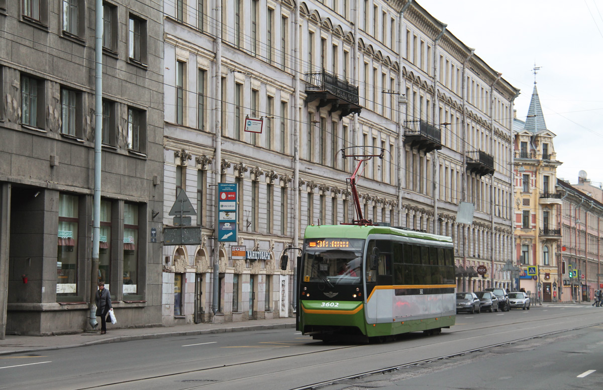 Saint-Petersburg, LM-68M2 (mod. SPb GET) č. 3602