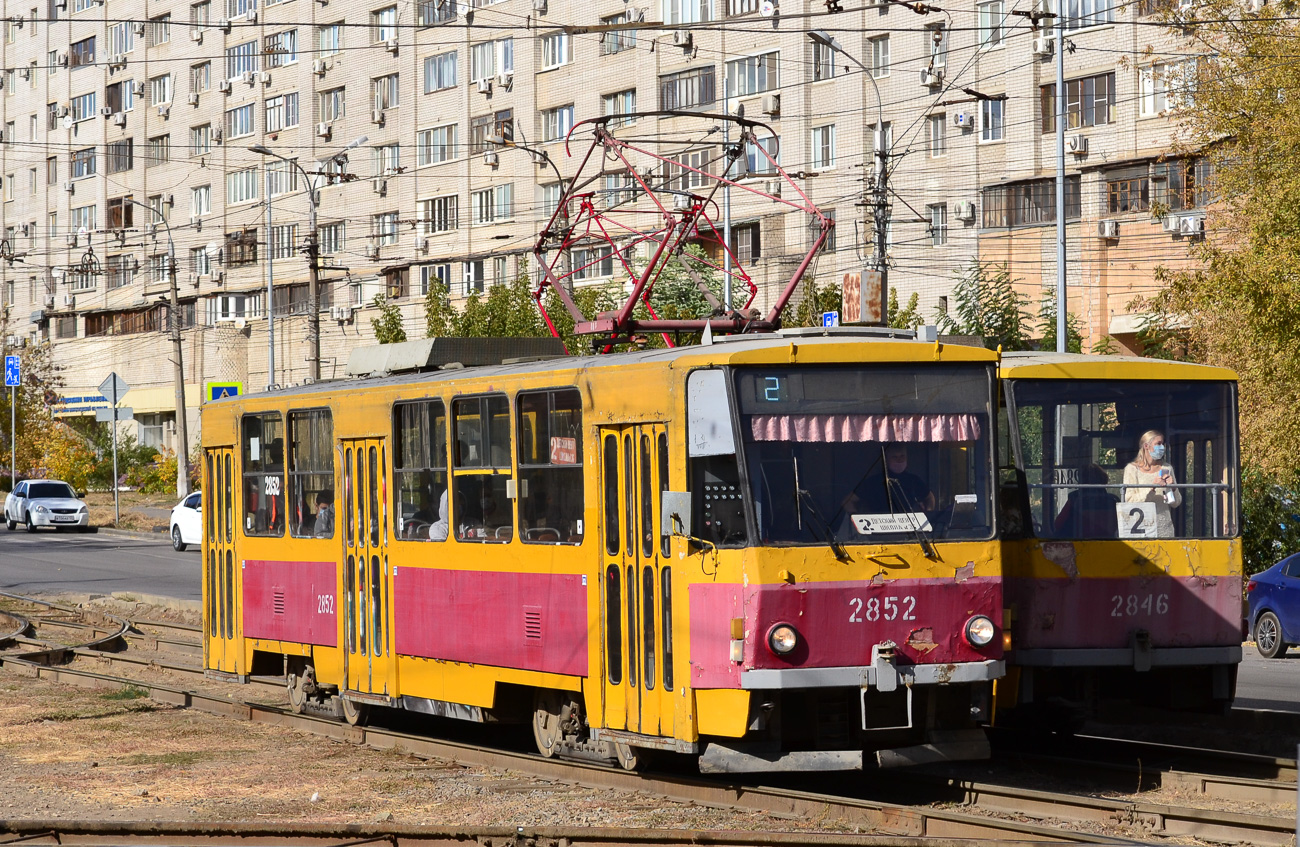 Волгоград, Tatra T6B5SU № 2852