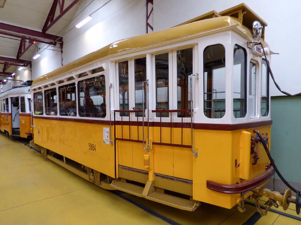 ბუდაპეშტი, EP (MWG) № 5884; ბუდაპეშტი — Tram depots