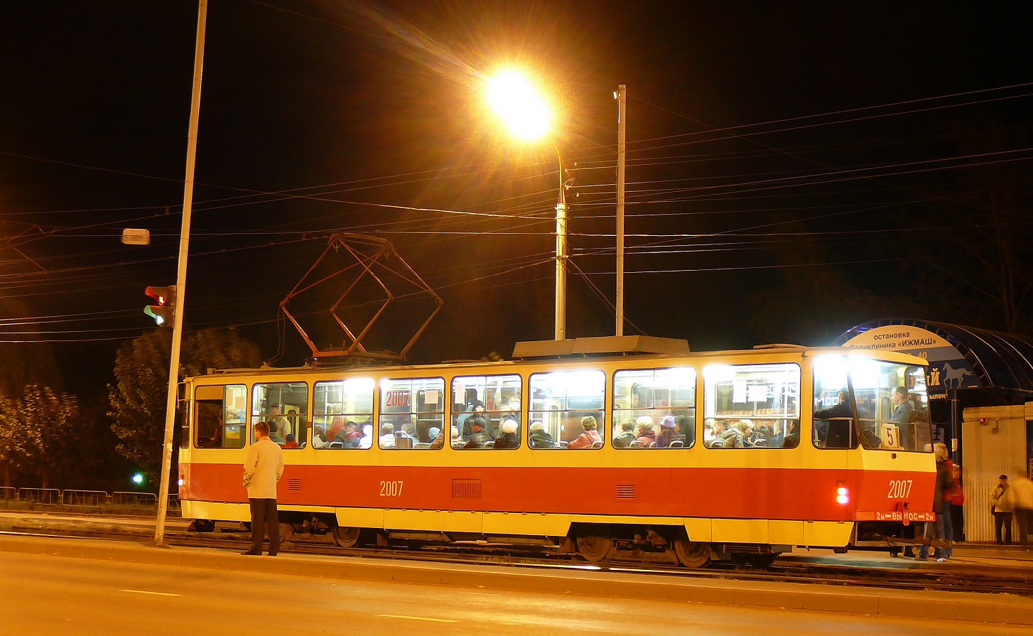 Іжэўск, Tatra T6B5SU № 2007 Іжэўск, Tatra T6B5SU № 2007