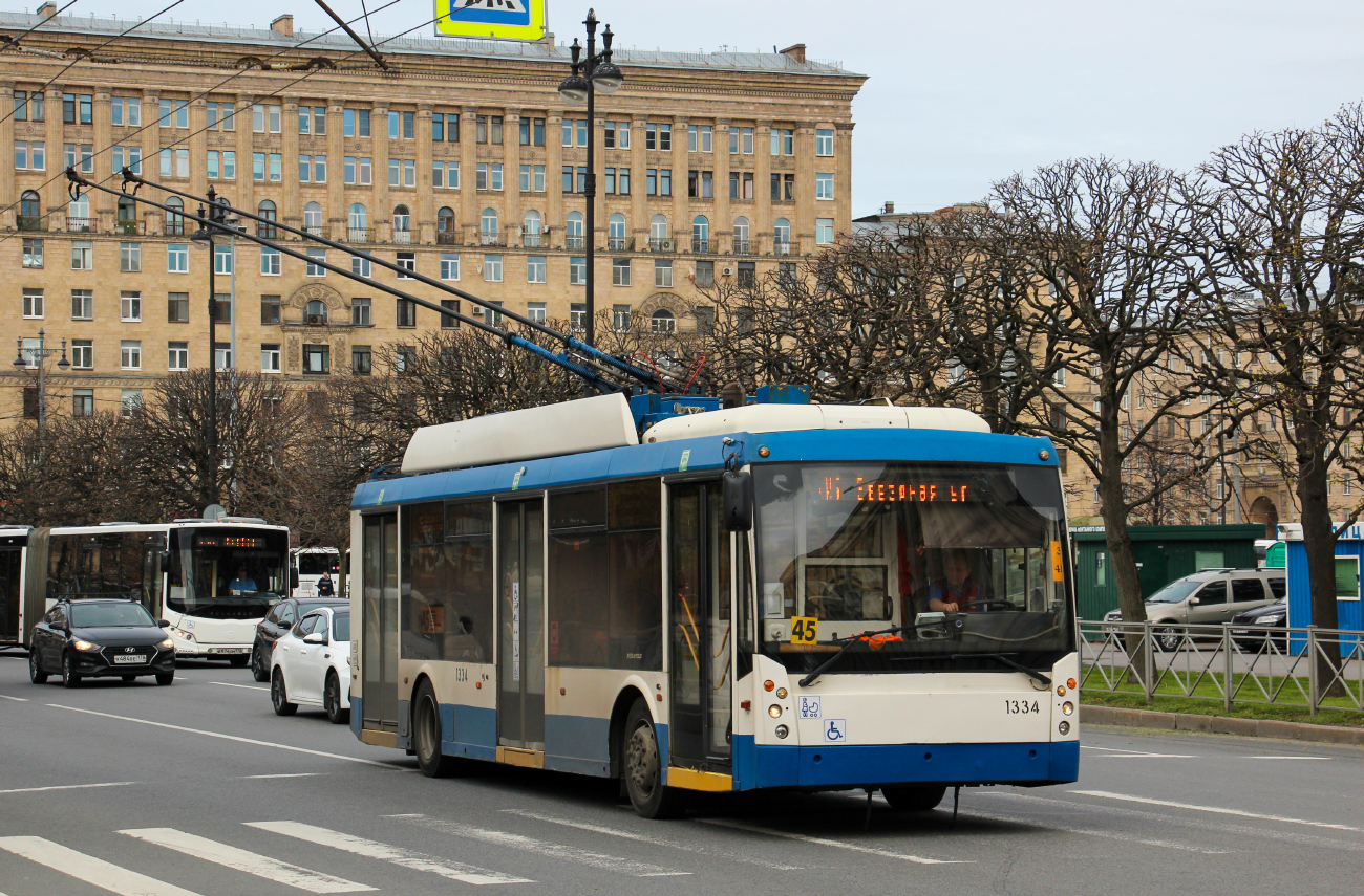 Санкт-Петербург, Тролза-5265.00 «Мегаполис» № 1334