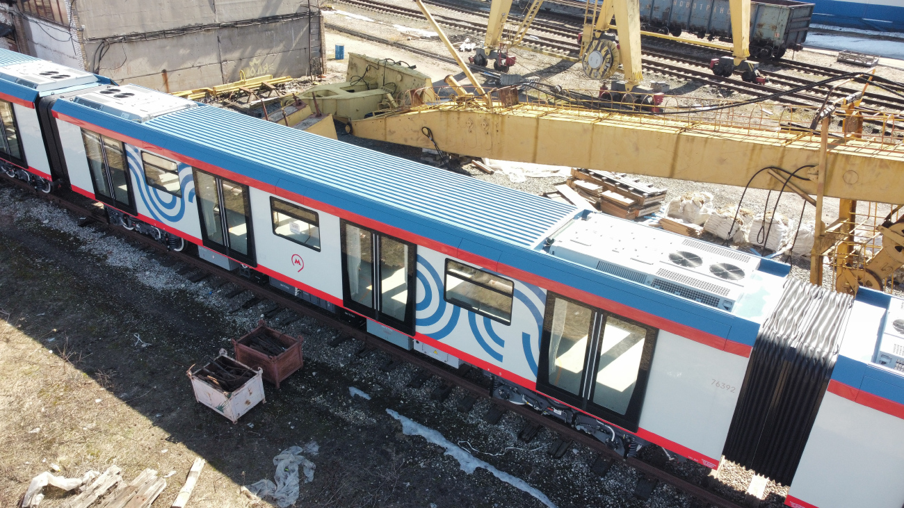 Москва, 81-776 «Москва-2020» № 76392; Мытищи — Новые вагоны для Московского метрополитена