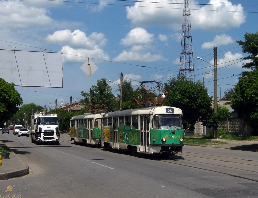 Харьков, Tatra T3SUCS № 3080