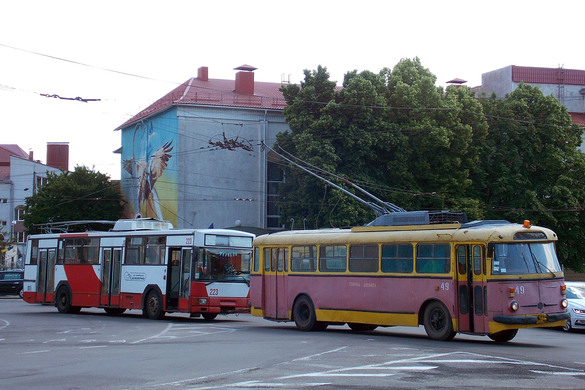 Lutsk, Škoda 9Tr19 № 49
