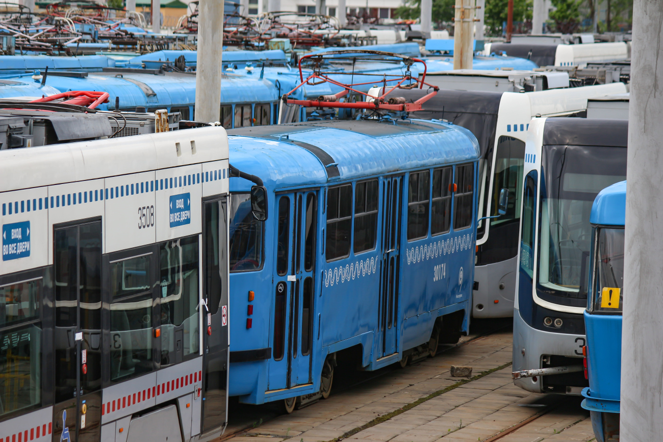 Москва — Трамвайные депо: [3] Краснопресненское. Новая территория в Строгино