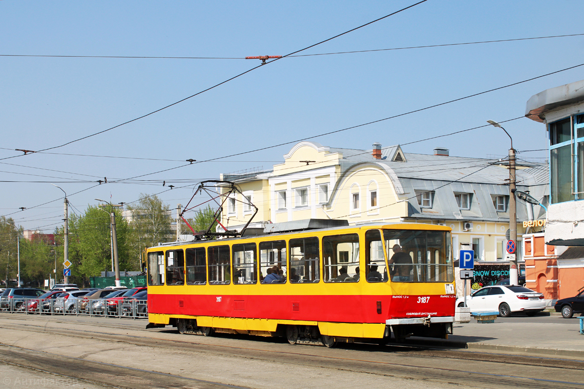 Барнаул, Tatra T6B5SU № 3187