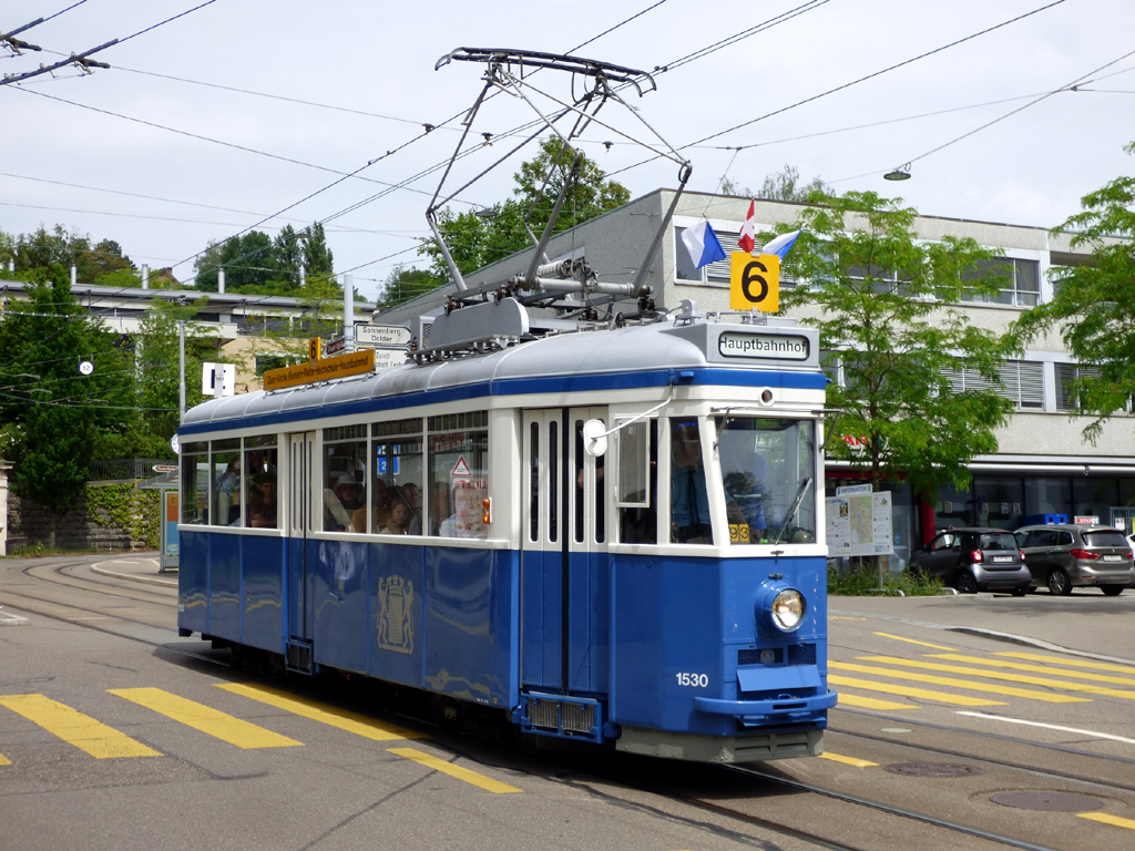Цюрих, SWS/BBC Ce 4/4 "Pedaler" № 1530; Цюрих — 50-летие клуба Aktion Pro Sächsitram