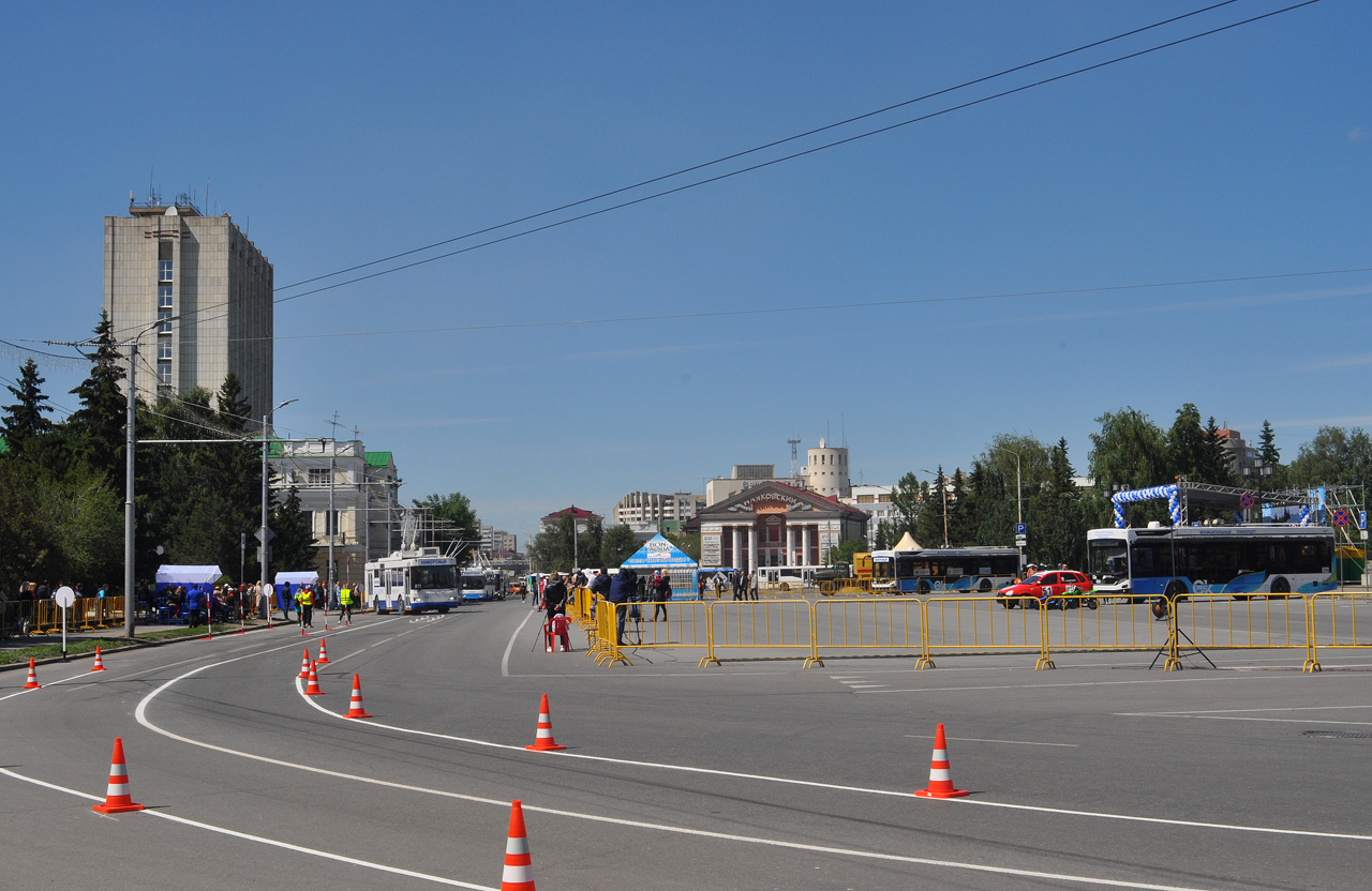 Омск — 03-04.06.2022 — ХХ Всероссийский конкурс профессионального мастерства "Лучший водитель троллейбуса" Омск-2022