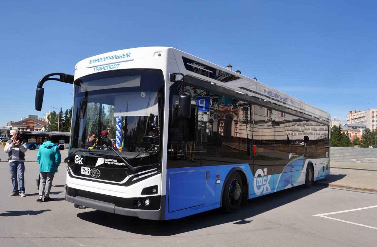 Omsk, PKTS-6281.00 “Admiral” N°. 386; Omsk — 06/03-04/2022 — XX All-Russian competition of professional skills "The best trolleybus driver" Omsk-2022