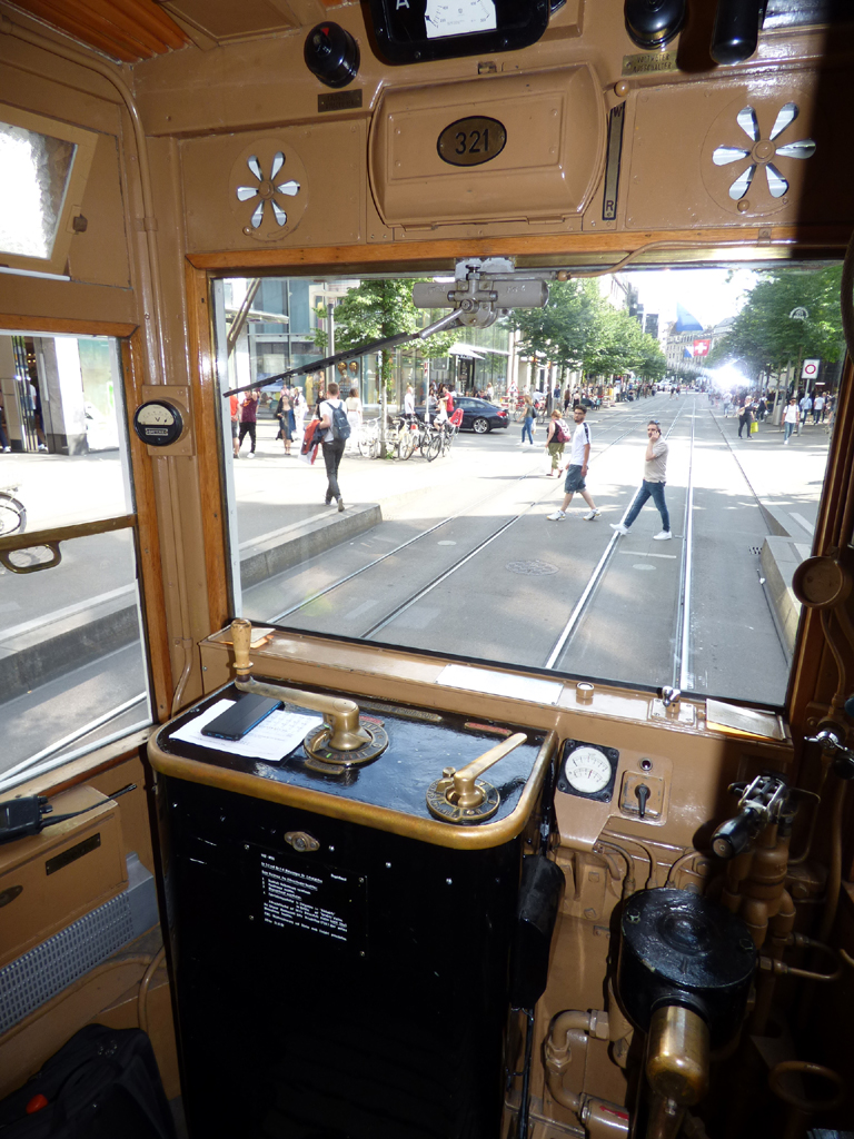 Цюрих, SWS/MFO Ce 4/4 "Elefant" № 321; Цюрих — 50-летие клуба Aktion Pro Sächsitram