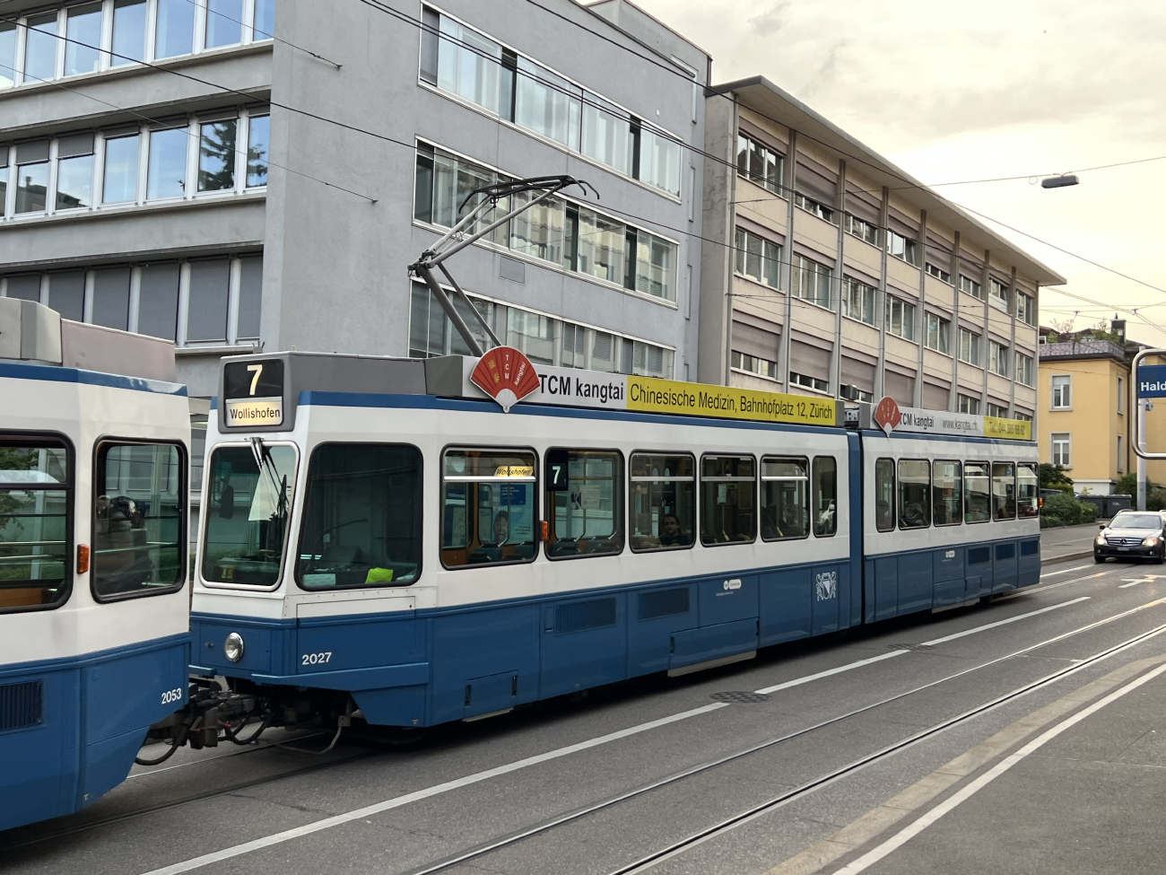 Zurich, SWS/SWP/BBC Be 4/6 "Tram 2000" Br. 2027 Zurich, SWS/SWP/BBC Be 4/6 "Tram 2000" Br. 2027