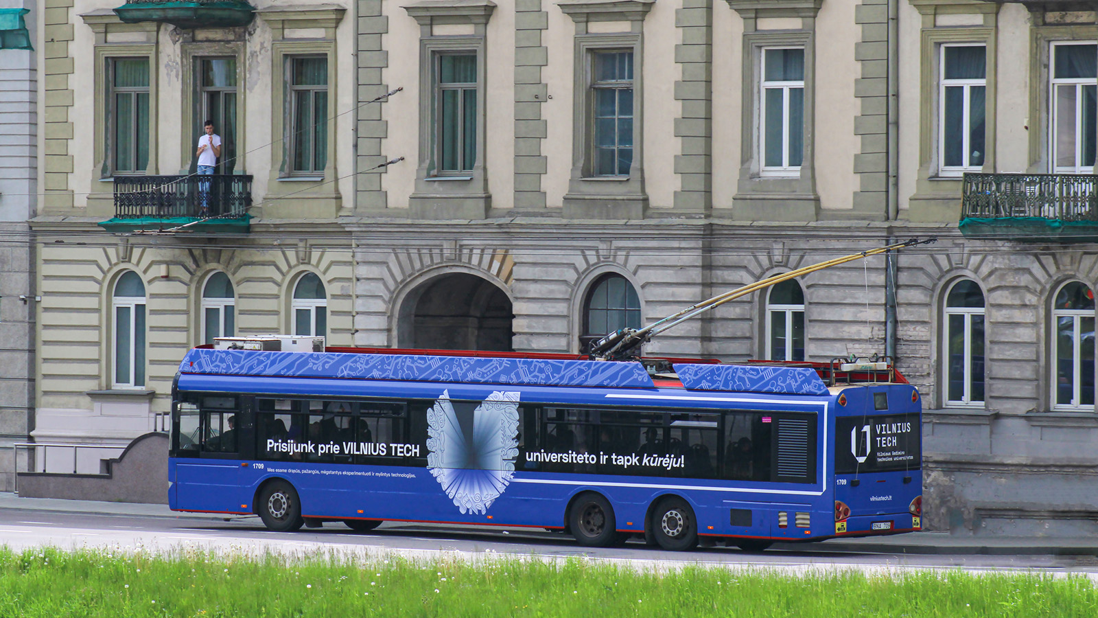 Вильнюс, Solaris Trollino II 15 AC № 1709