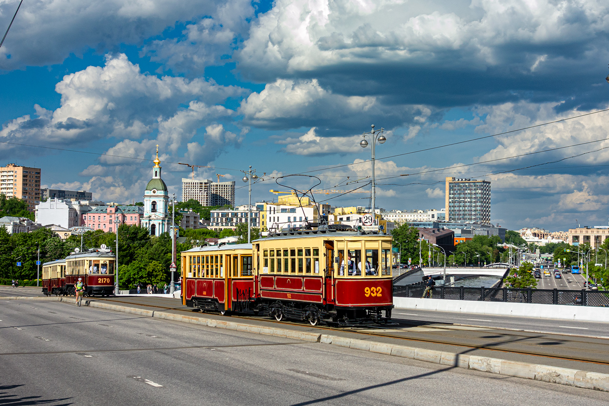 Москва, БФ № 932; Москва — Парад ретротранспорта 4 июня 2022
