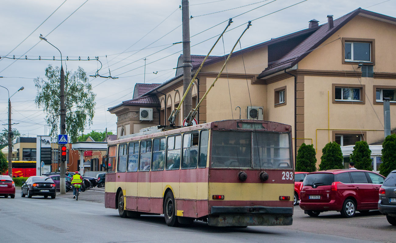 Черновцы, Škoda 14Tr89/6 № 293