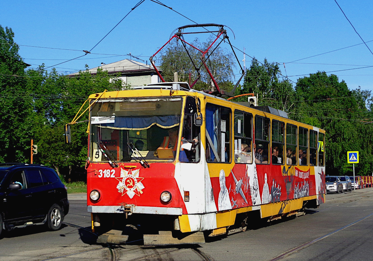 Барнаул, Tatra T6B5SU № 3182
