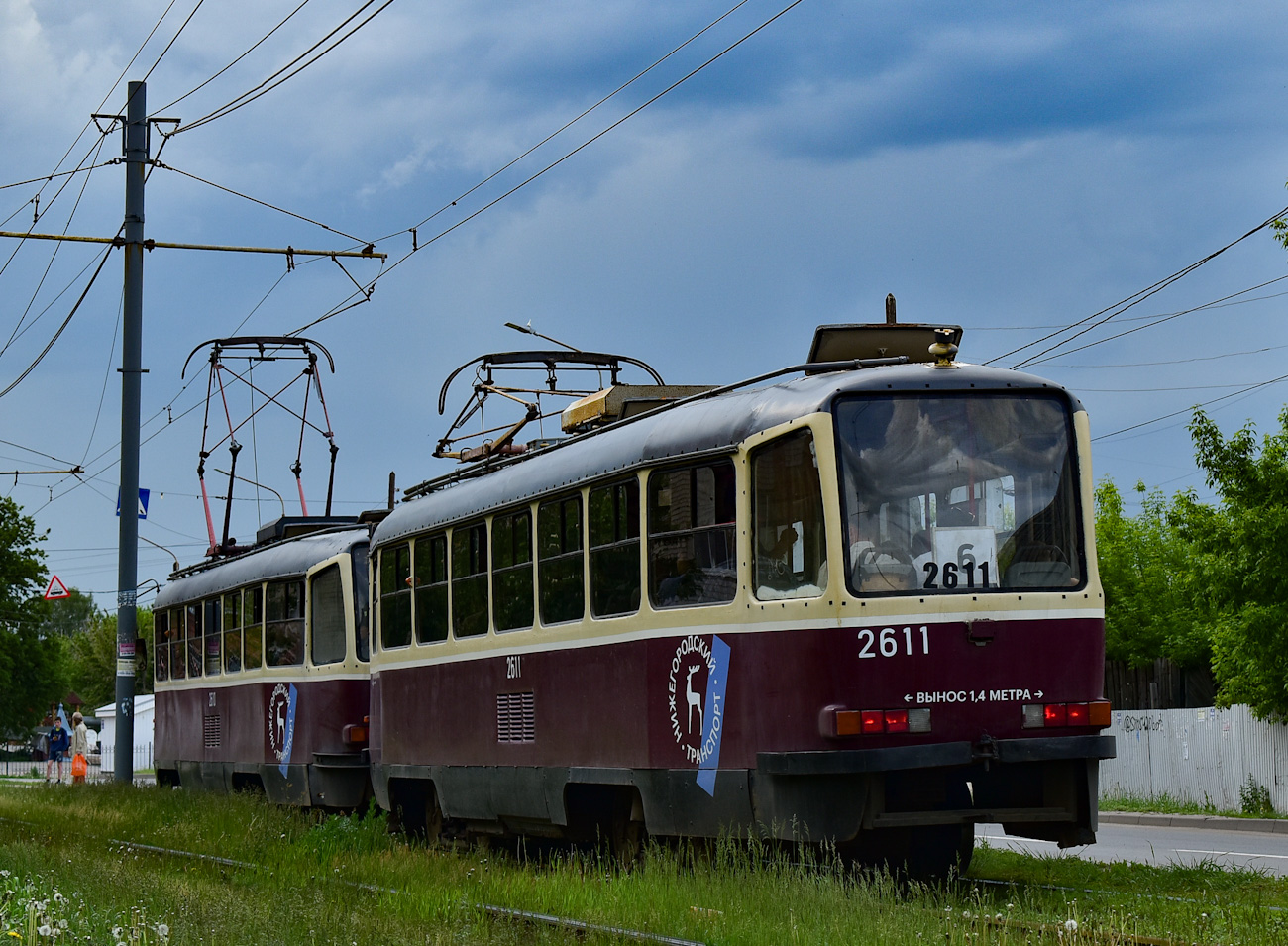 Нижний Новгород, Tatra T3SU КВР ТРЗ № 2611