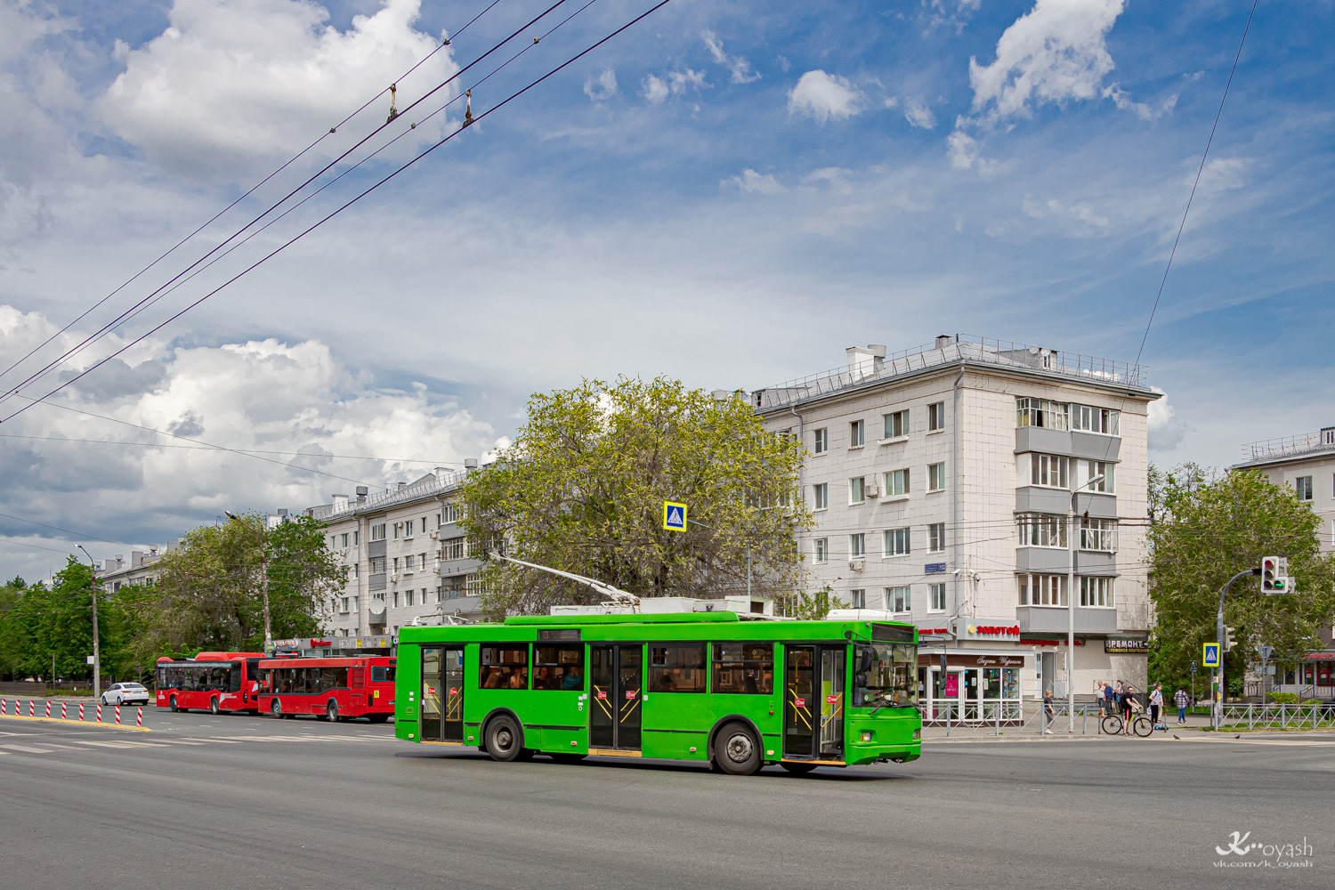 Казань, Тролза-5275.03 «Оптима» № 1443