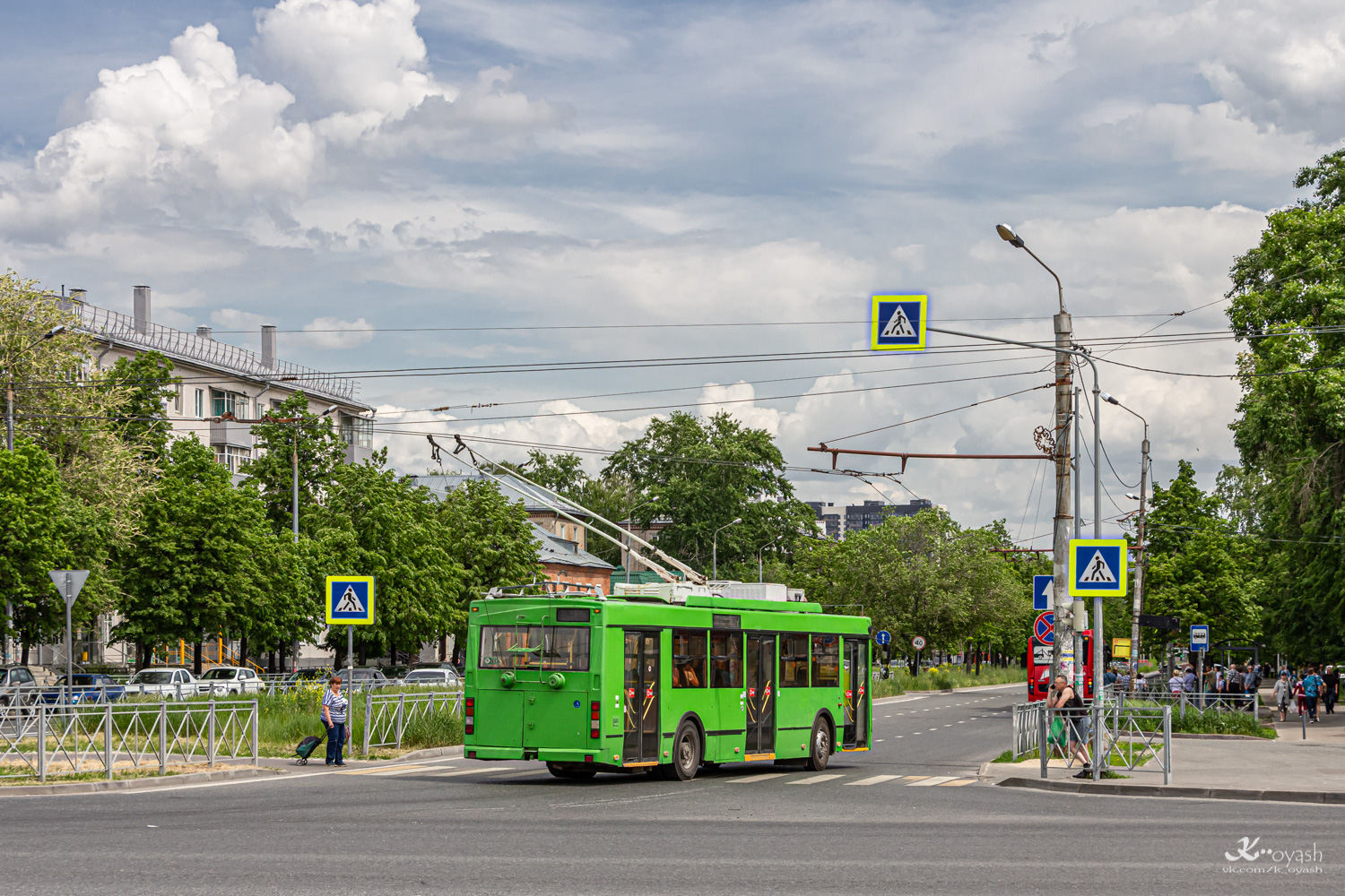 Казань, Тролза-5275.03 «Оптима» № 1443