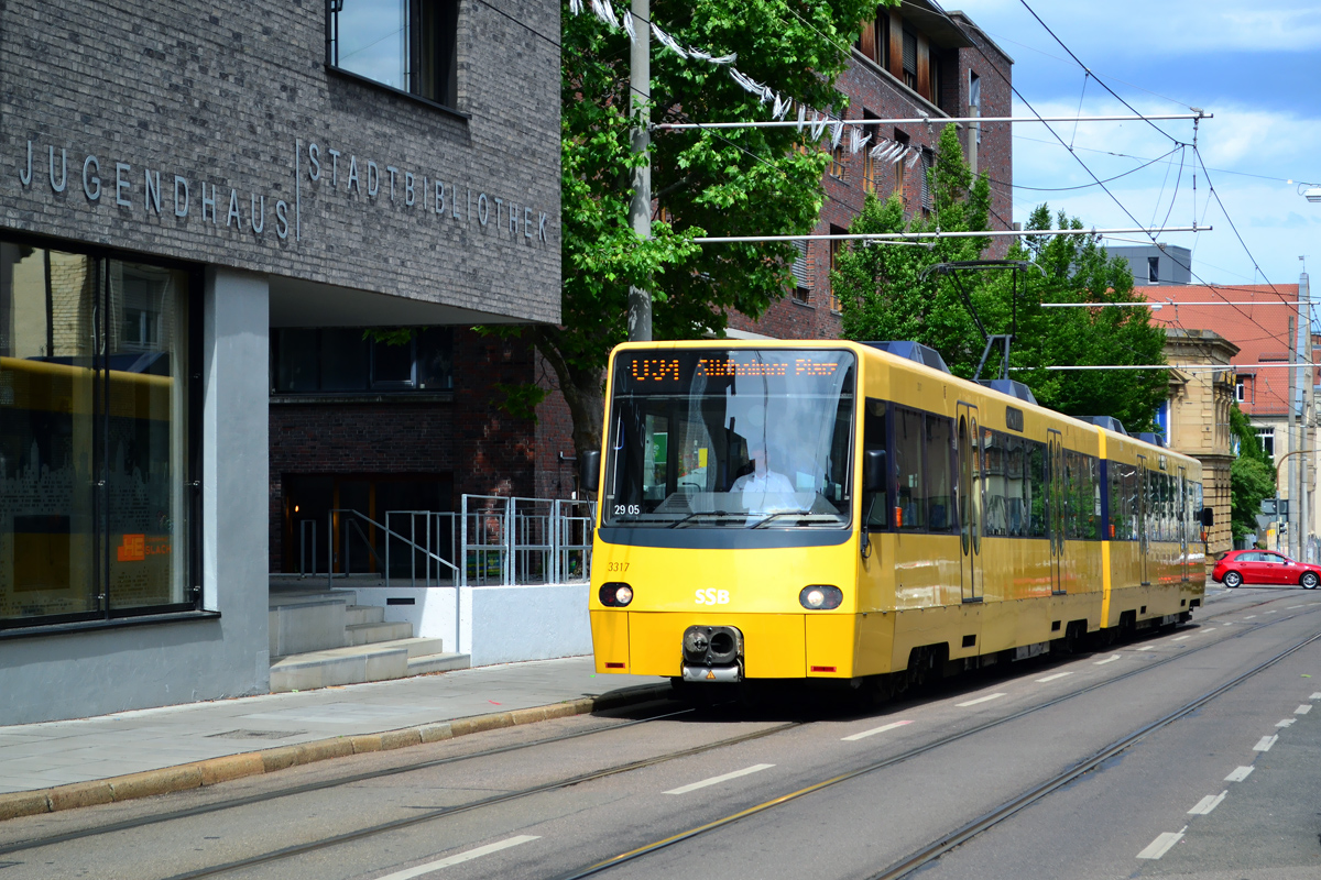Штутгарт, Duewag DT8.10 № 3317