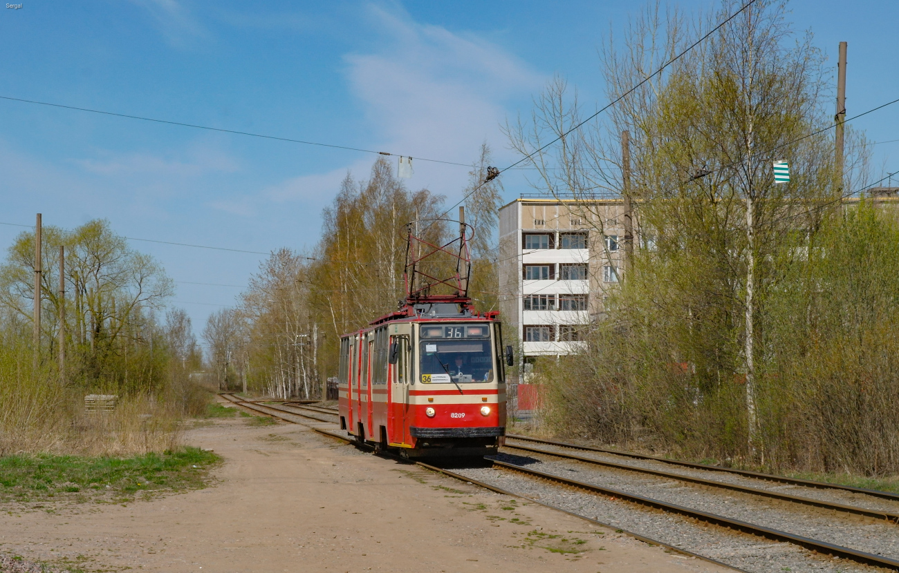 Санкт-Петербург, ЛВС-86К № 8209
