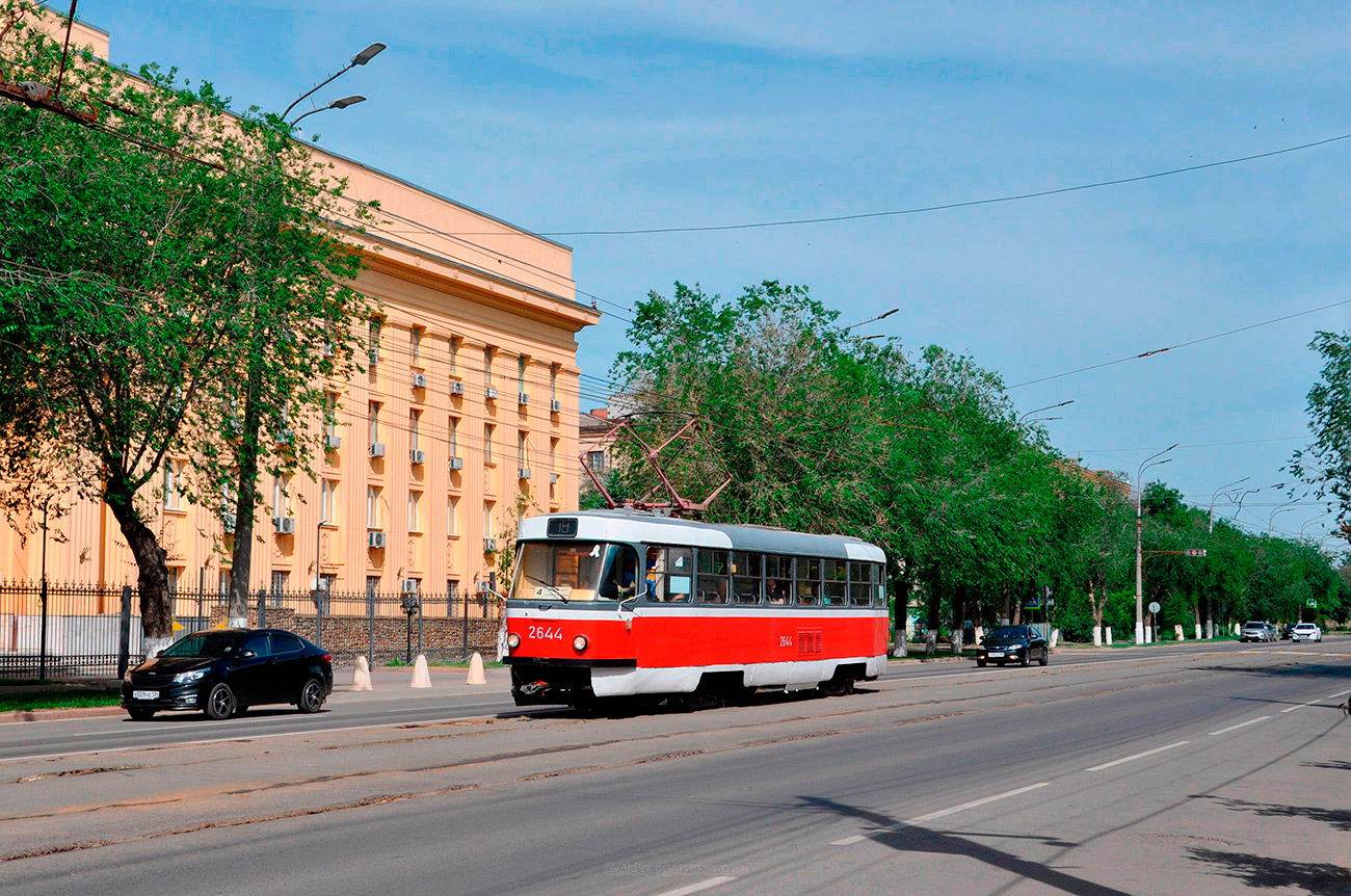 Волгоград, Tatra T3SU (двухдверная) № 2644