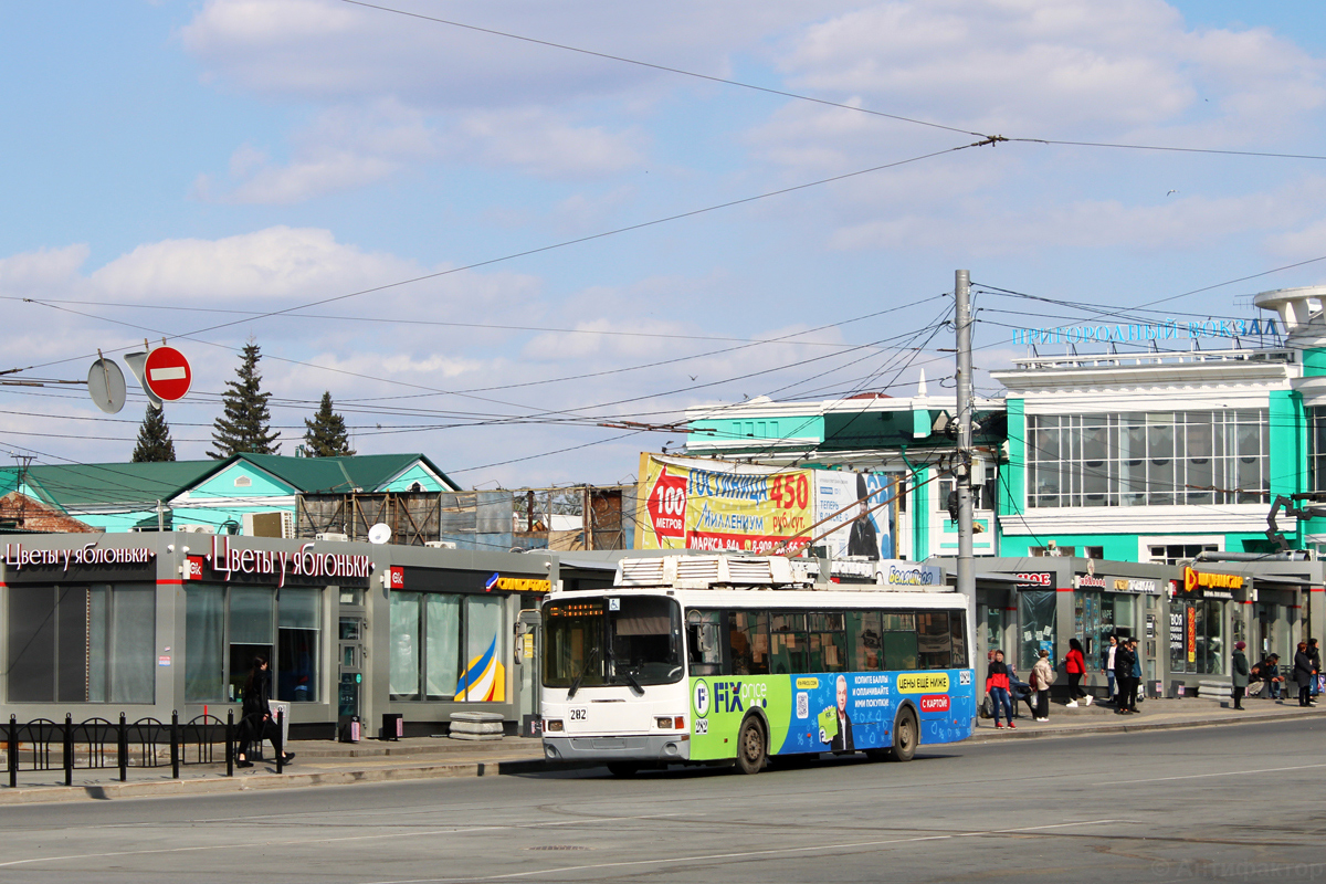 Омск, ЛиАЗ-52803 № 282 Омск, ЛиАЗ-52803 № 282