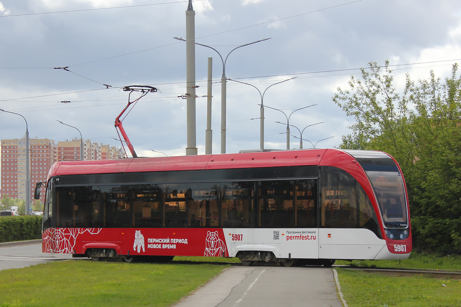 Пермь, 71-911ЕМ «Львёнок» № 5907