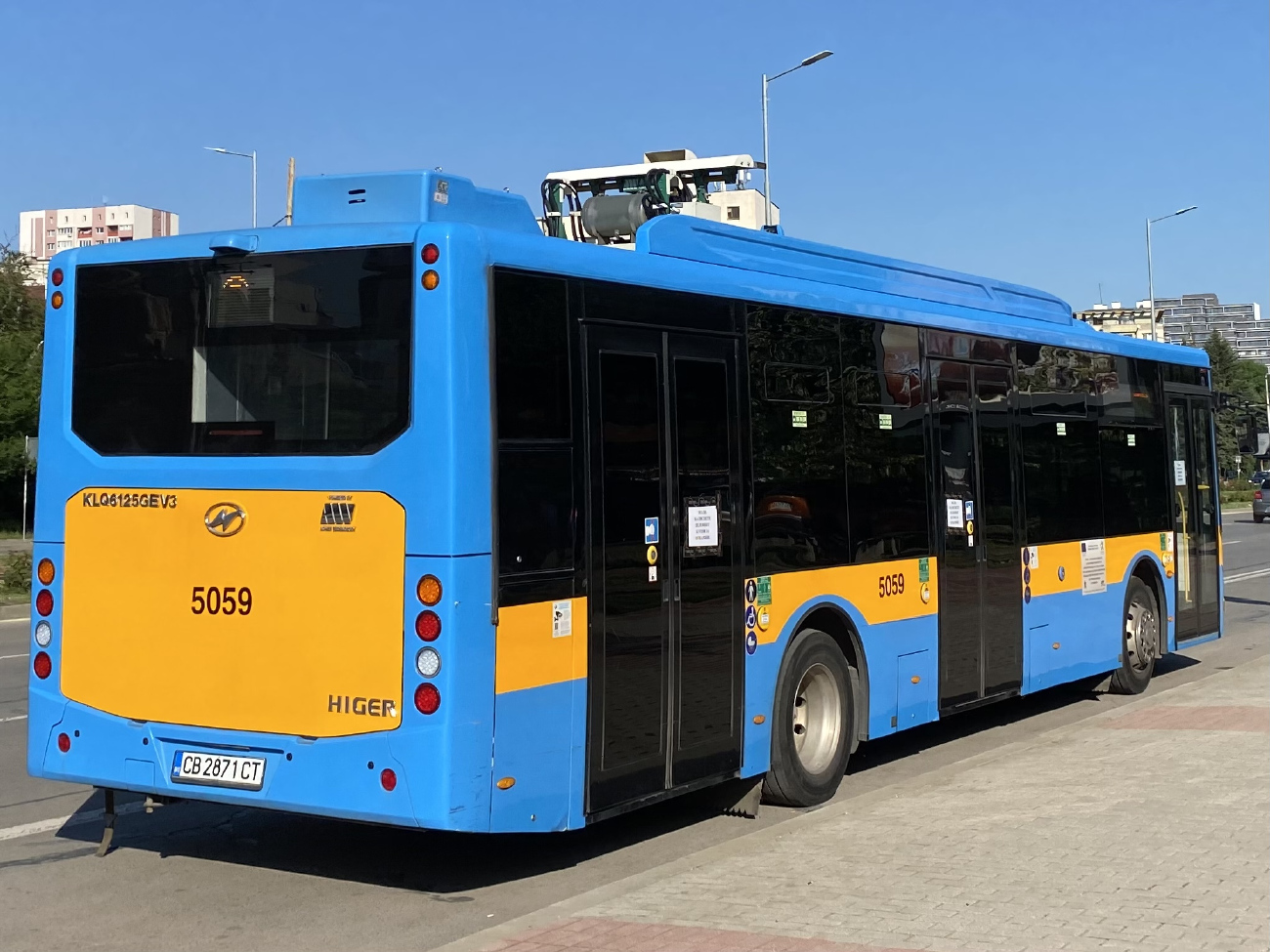 София, Higer KLQ6125GEV3 № 5059