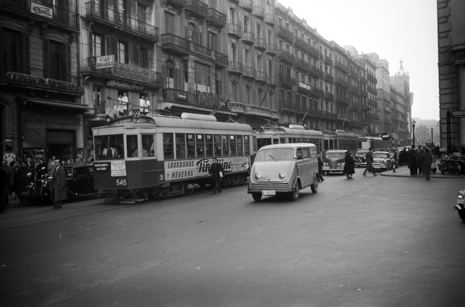 Барселона, Girona № 545; Барселона — Исторические фотографии