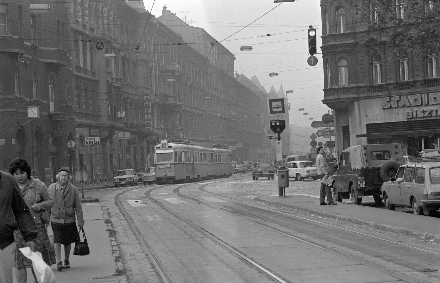 Будапешт, Ganz UV1 № 3211; Будапешт — Старые фотографии