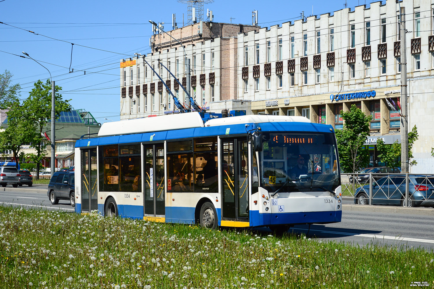 Санкт-Петербург, Тролза-5265.00 «Мегаполис» № 1334